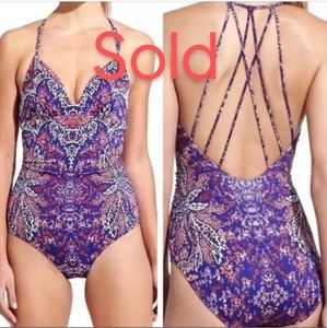 Athleta one piece swim suit